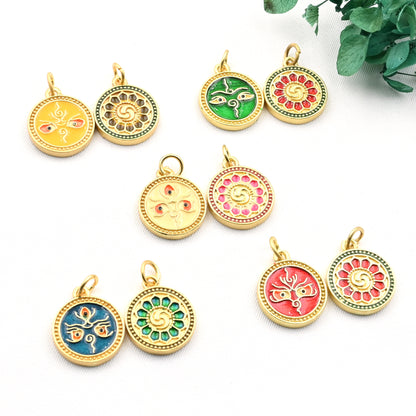 ZenHima Gold-tone Enamel - ZENHIMA