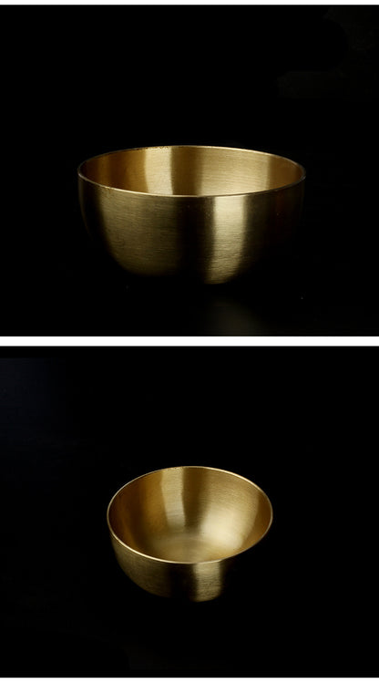 ZenHima Tibetan Yoga Meditation Instrument Copper Offering Bowl - ZENHIMA