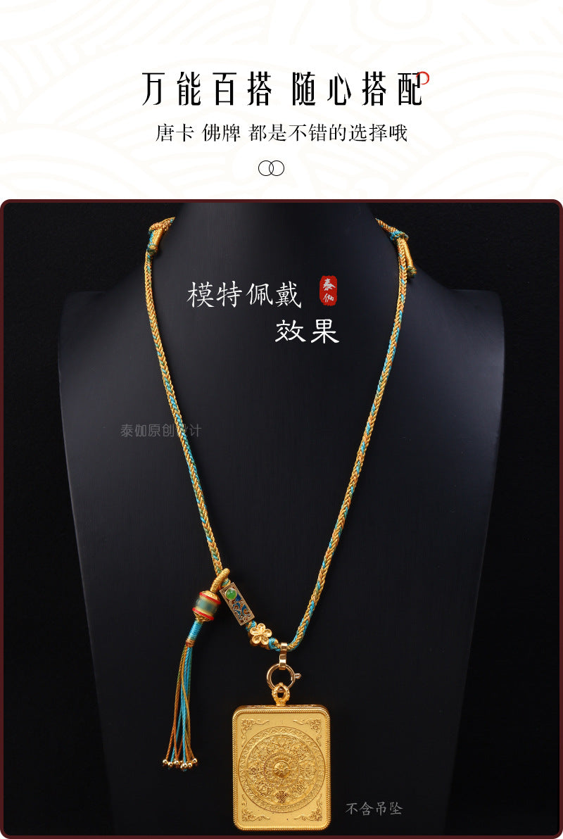 ZenHima Hand-crafted Tibetan Thangka Pendant Necklace - ZENHIMA