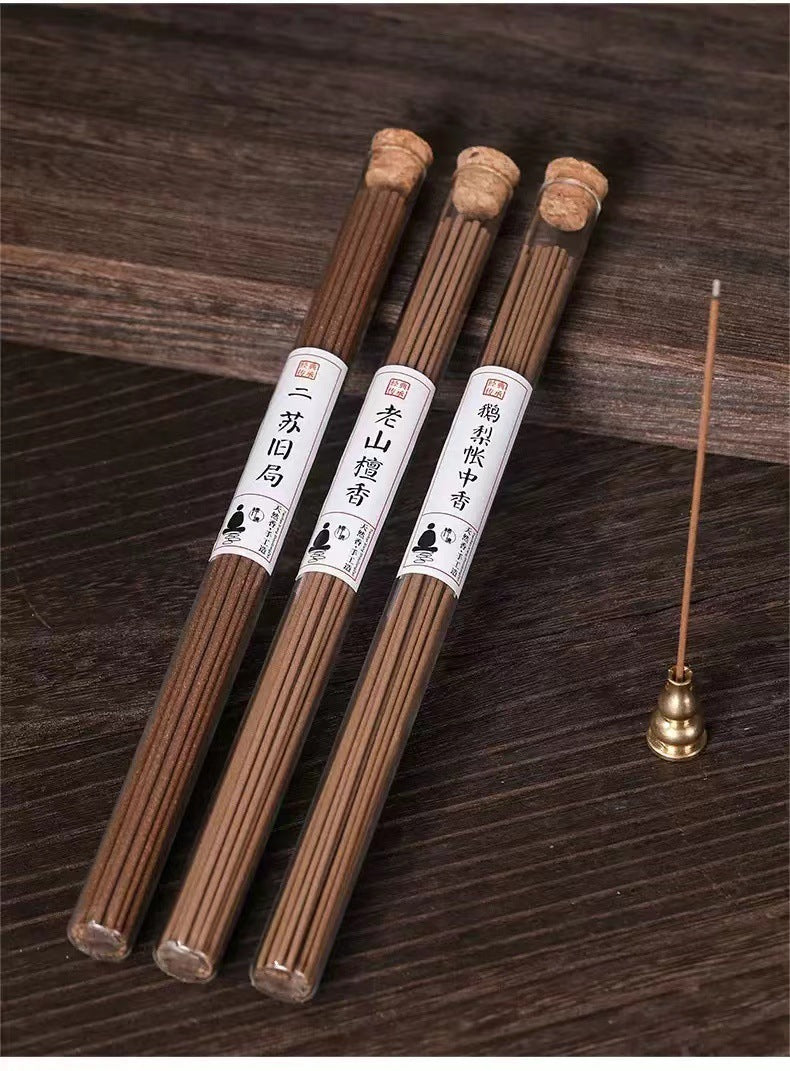 ZenHima Traditional Long Sandalwood & Agarwood Incense for Yoga & Home - ZENHIMA