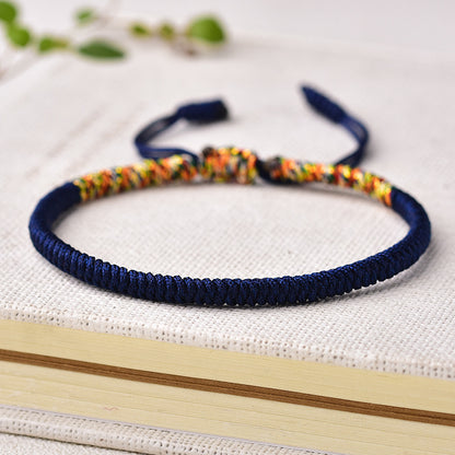 ZenHima Handwoven Tibetan Vajra Knot Bracelet – 9-Strand - ZENHIMA