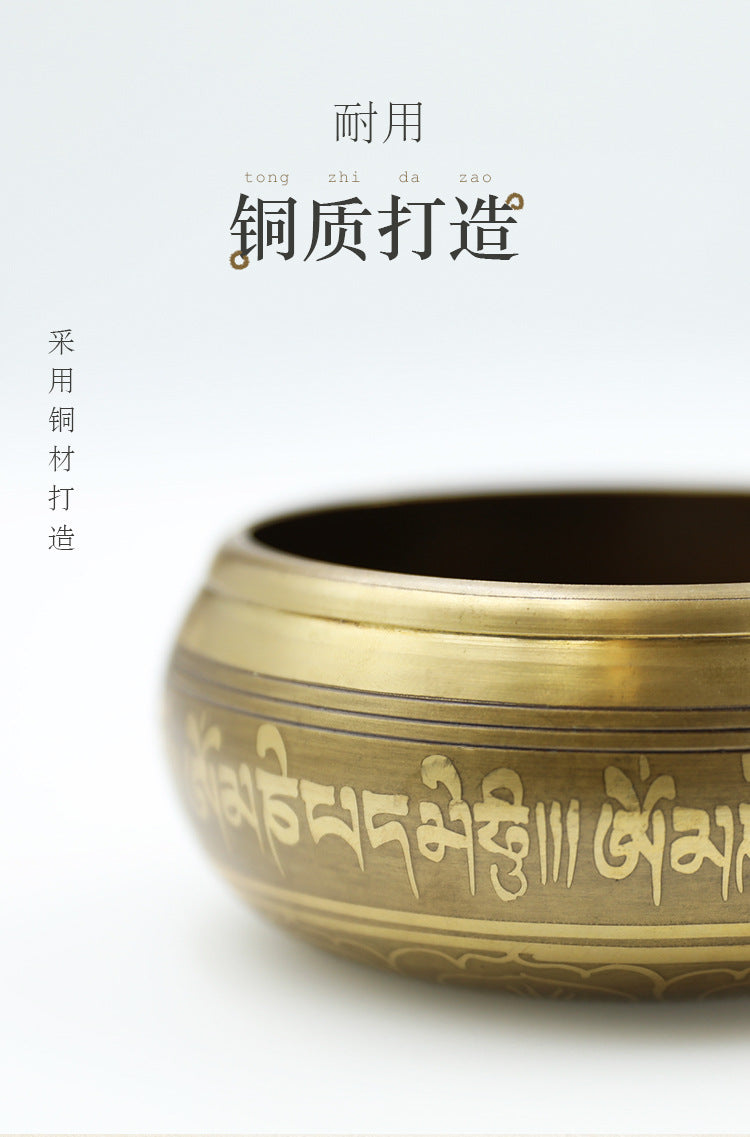 ZenHima Nepal Handmade Mantra Singing Bowl - ZENHIMA