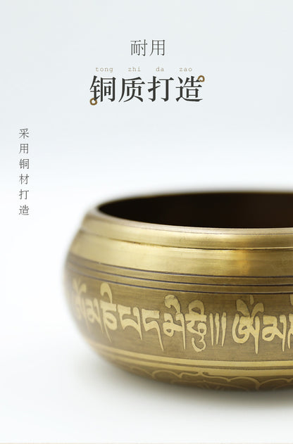 ZenHima Nepal Handmade Mantra Singing Bowl - ZENHIMA