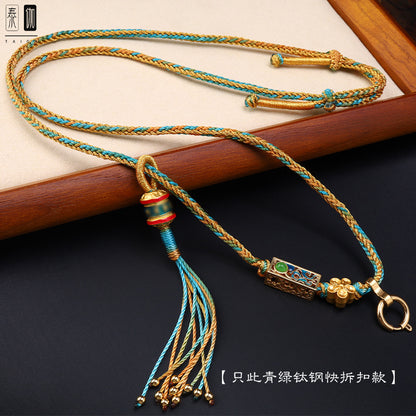 ZenHima Hand-crafted Tibetan Thangka Pendant Necklace - ZENHIMA