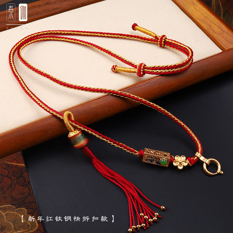 ZenHima Hand-crafted Tibetan Thangka Pendant Necklace - ZENHIMA