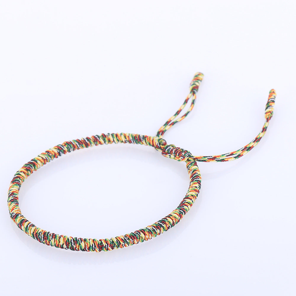 ZenHima Tibet's Hand-woven Vajra Knot Red String Bracelet
