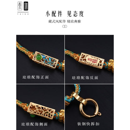 ZenHima Hand-crafted Tibetan Thangka Pendant Necklace - ZENHIMA