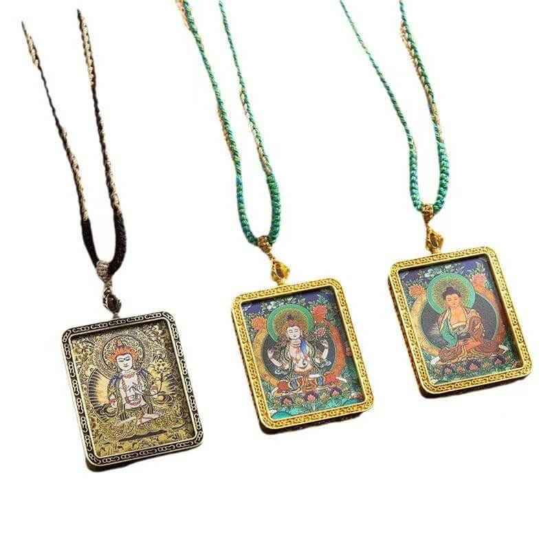 Thangka of the Eight Guardian Deities of the Chinese Zodiac