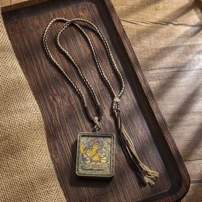 Thangka of the Eight Guardian Deities of the Chinese Zodiac - ZENHIMA