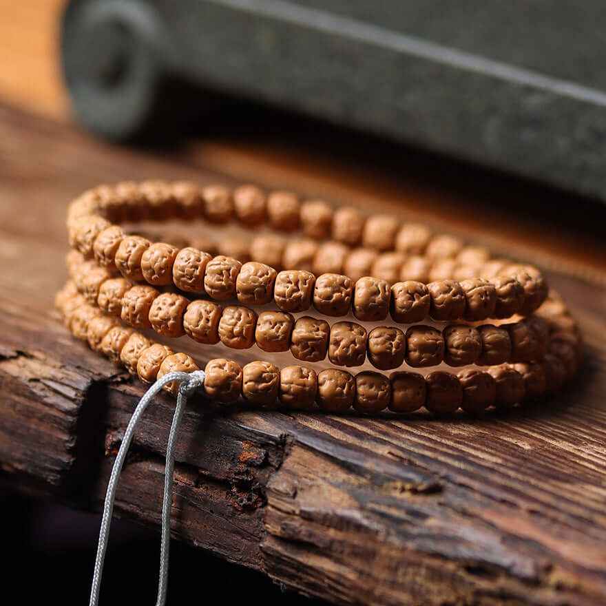 ZenHima Tibetan 108-Bead Buddha Hand Vajra Bodhi Bracelet