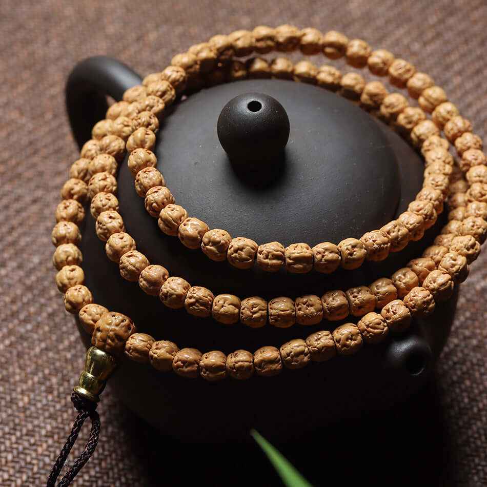 ZenHima Tibetan 108-Bead Buddha Hand Vajra Bodhi Bracelet
