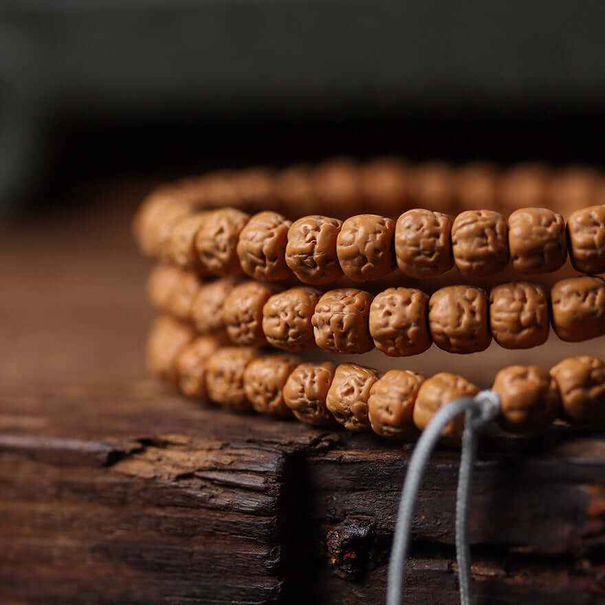 ZenHima Tibetan 108-Bead Buddha Hand Vajra Bodhi Bracelet