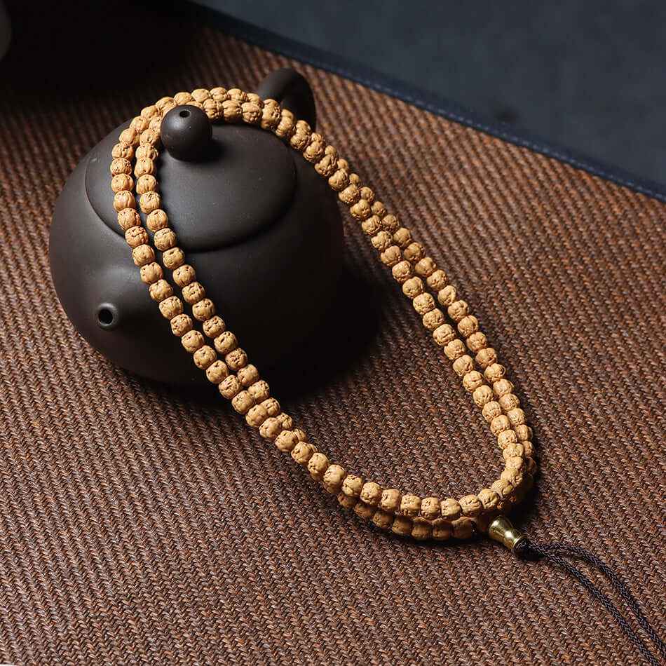 ZenHima Tibetan 108-Bead Buddha Hand Vajra Bodhi Bracelet