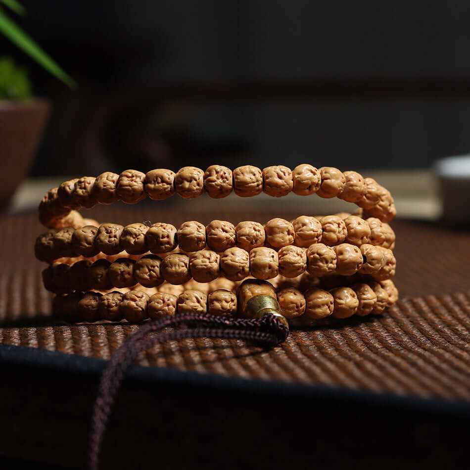 ZenHima Tibetan 108-Bead Buddha Hand Vajra Bodhi Bracelet