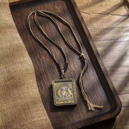 Thangka of the Eight Guardian Deities of the Chinese Zodiac - ZENHIMA