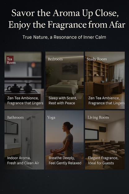 ZenHima Traditional Long Sandalwood & Agarwood Incense for Yoga & Home - ZENHIMA