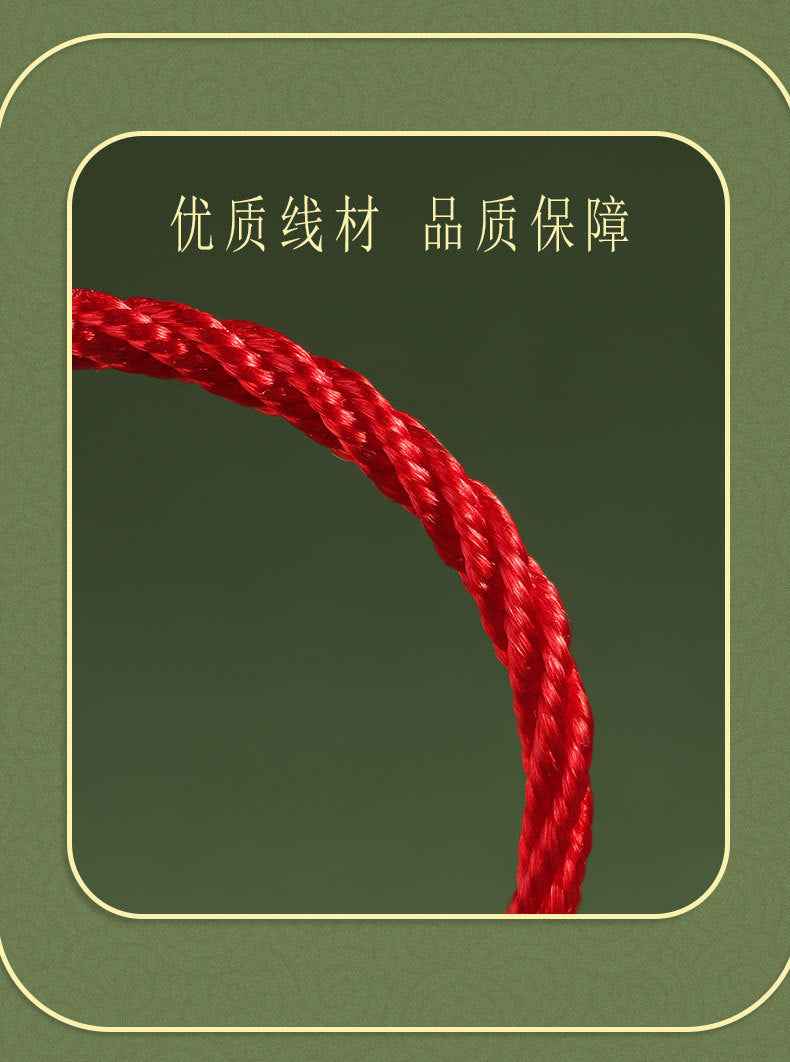 ZenHima Minimal Red Rope Bracelet - Couple Luck Blessing Gift