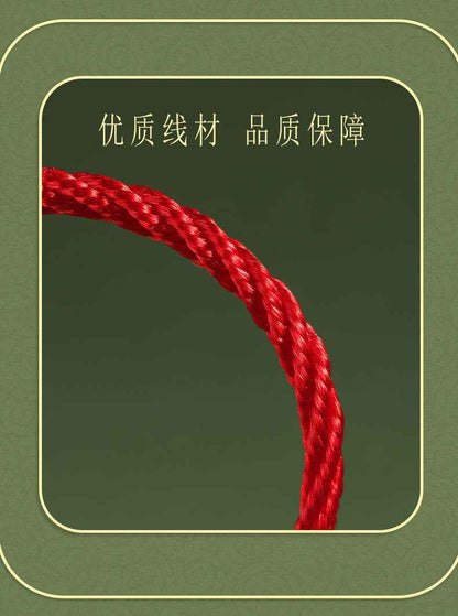 ZenHima Minimal Red Rope Bracelet - Couple Luck Blessing Gift