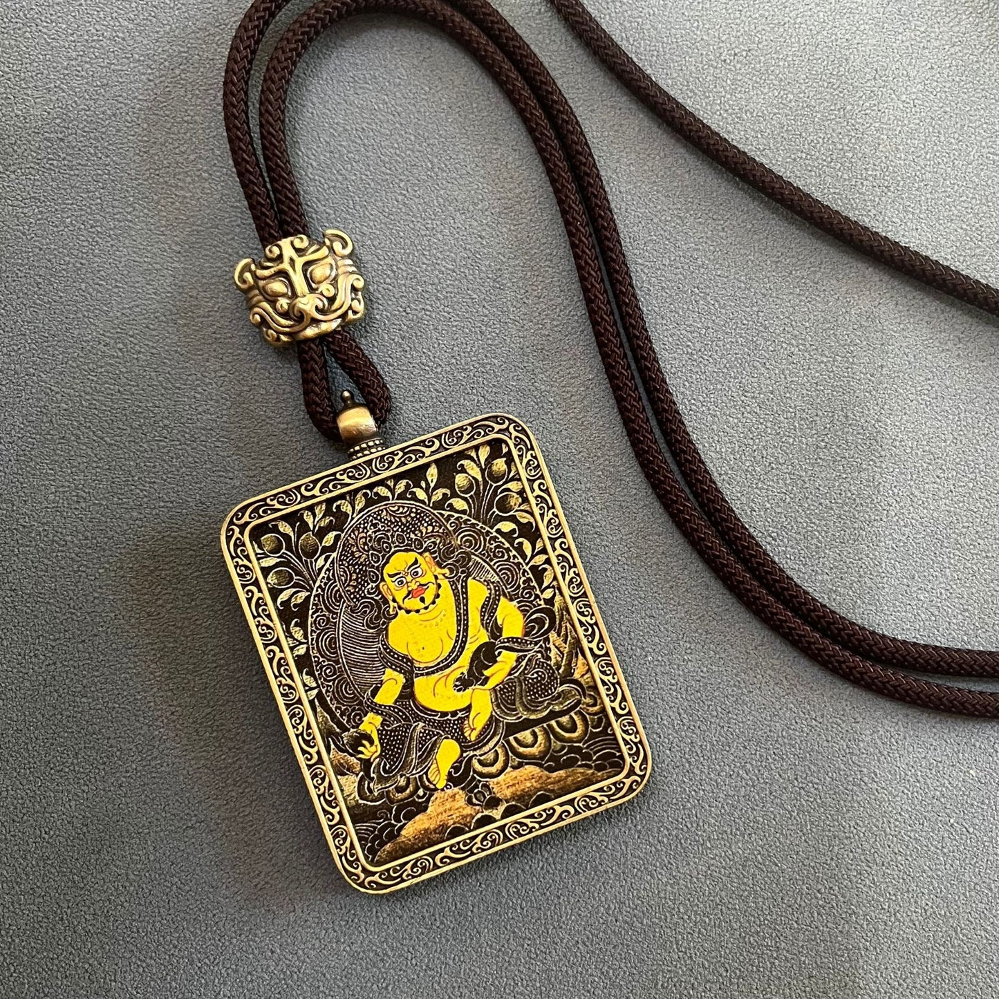 ZenHima Thangka Pendant Twelve Zodiac Eight Guardian Deities - ZENHIMA