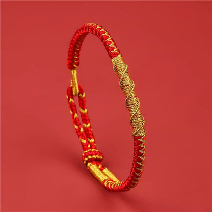 2026 Double Joy Red Rope Bracelet