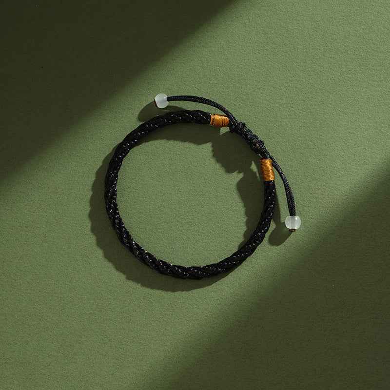 ZenHima Minimal Red Rope Bracelet - Couple Luck Blessing Gift