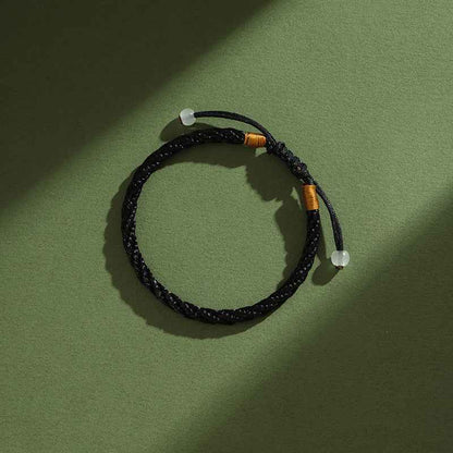ZenHima Minimal Red Rope Bracelet - Couple Luck Blessing Gift