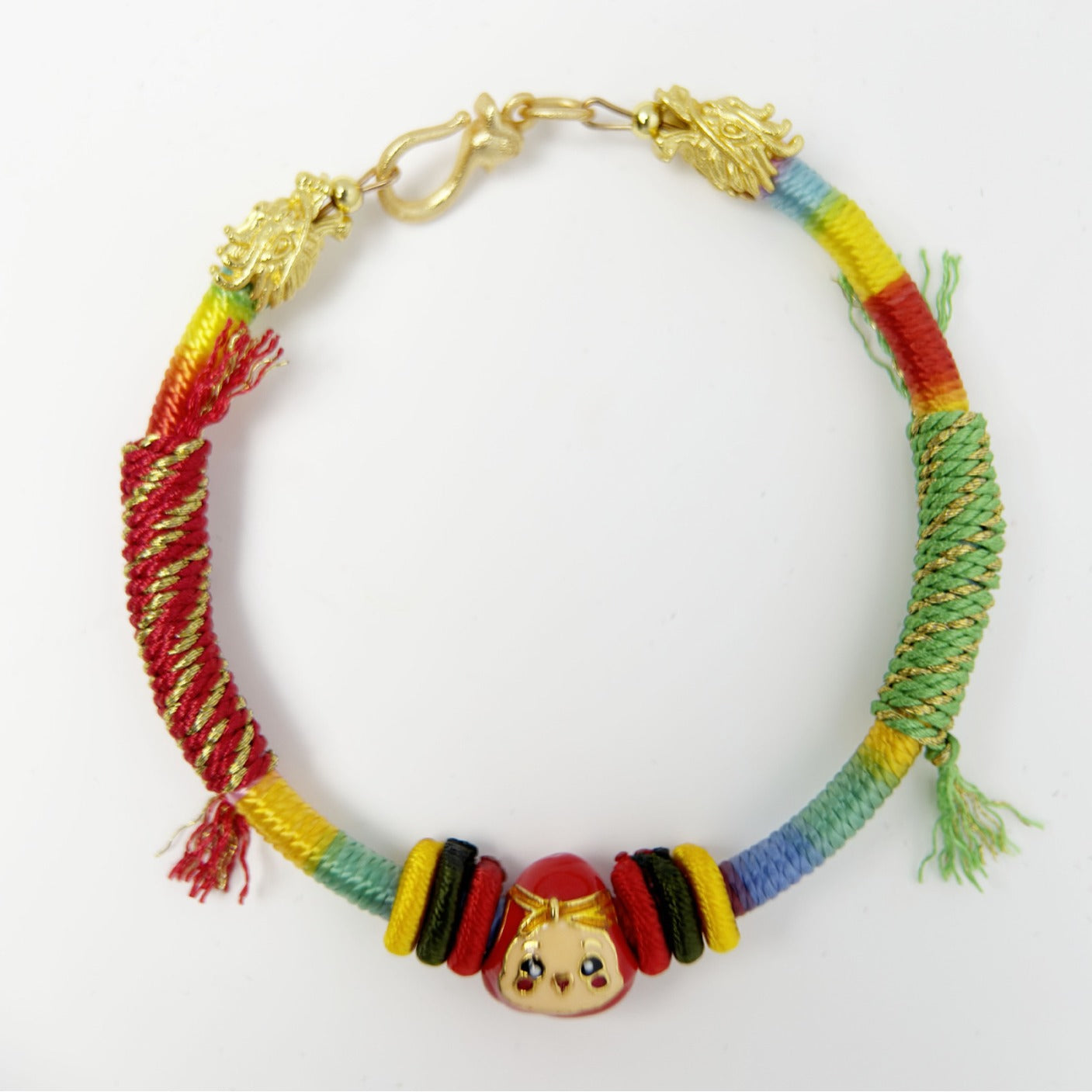 Colorful Rope Handmade Braided Red Rope for Men and Women Couples Children Baby Colorful Thread Bracelet