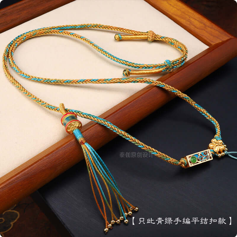 ZenHima Hand-crafted Tibetan Thangka Pendant Necklace - ZENHIMA
