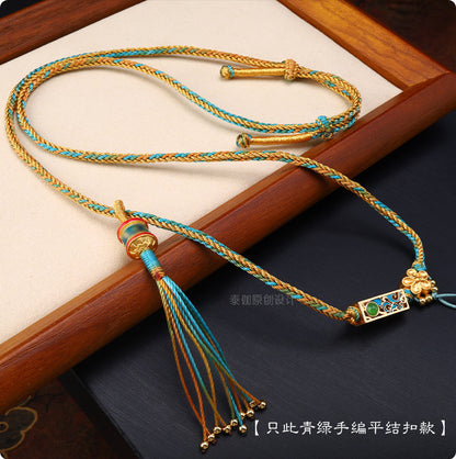 ZenHima Hand-crafted Tibetan Thangka Pendant Necklace - ZENHIMA