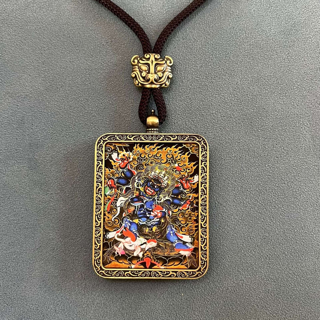 ZenHima Thangka Pendant Twelve Zodiac Eight Guardian Deities - ZENHIMA