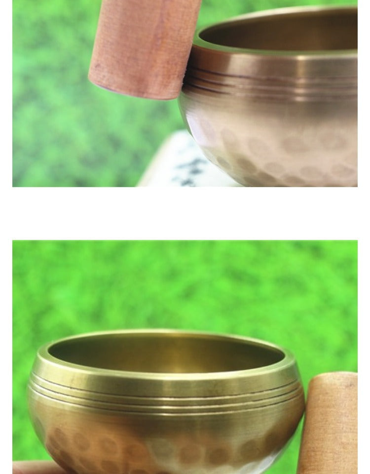 ZenHima Nepal Handmade Brass Tibetan Singing Bowl - ZENHIMA