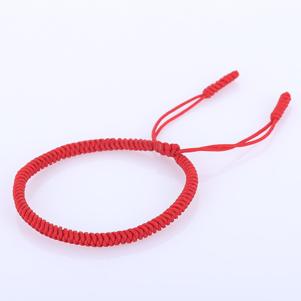 ZenHima Tibet's Hand-woven Vajra Knot Red String Bracelet