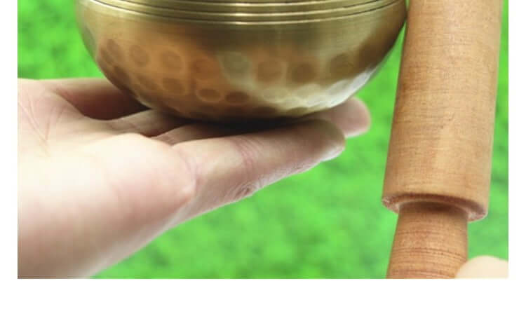 ZenHima Nepal Handmade Brass Tibetan Singing Bowl - ZENHIMA