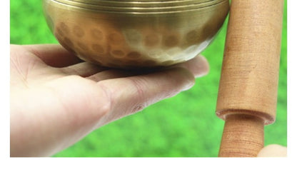 ZenHima Nepal Handmade Brass Tibetan Singing Bowl - ZENHIMA