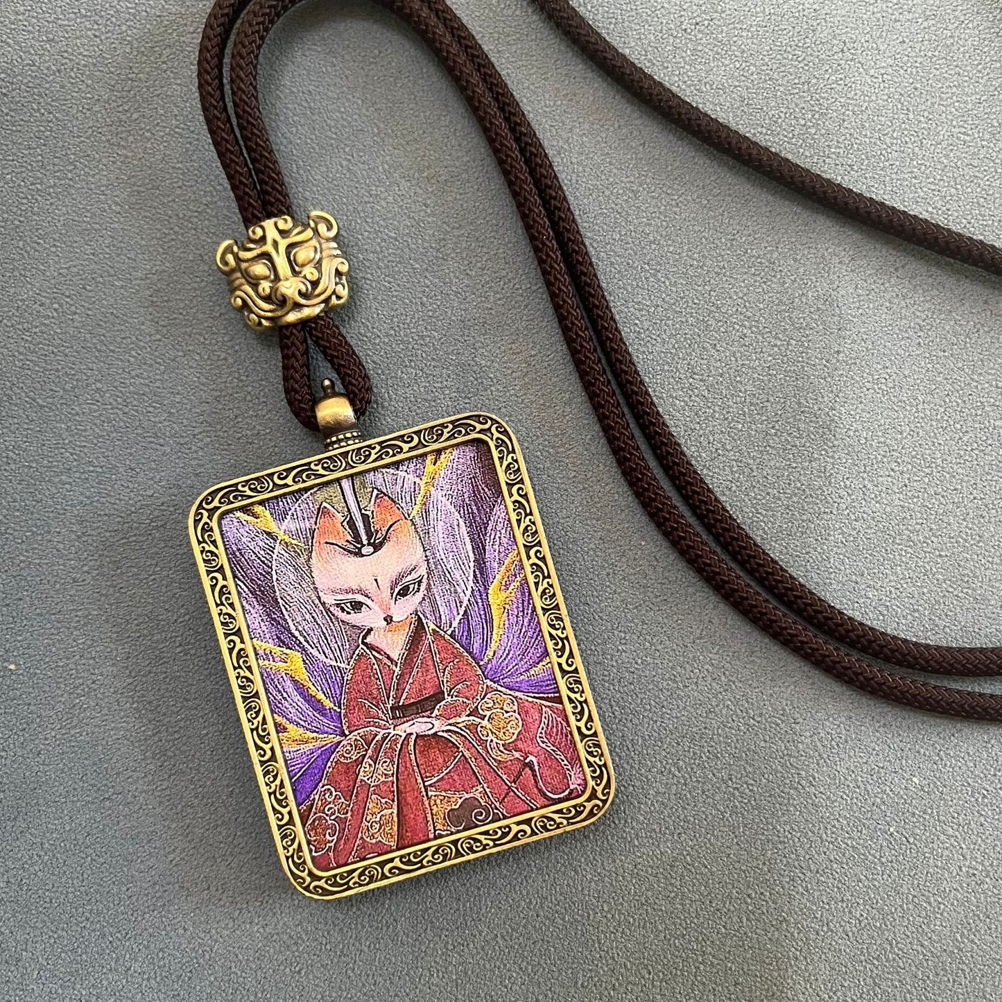 ZenHima Thangka Pendant Twelve Zodiac Eight Guardian Deities - ZENHIMA