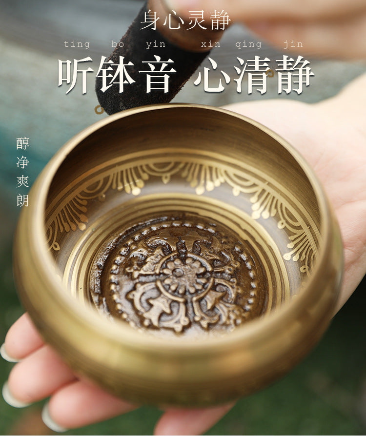 ZenHima Nepal Handmade Mantra Singing Bowl - ZENHIMA