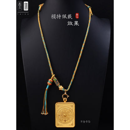 ZenHima Hand-crafted Tibetan Thangka Pendant Necklace - ZENHIMA