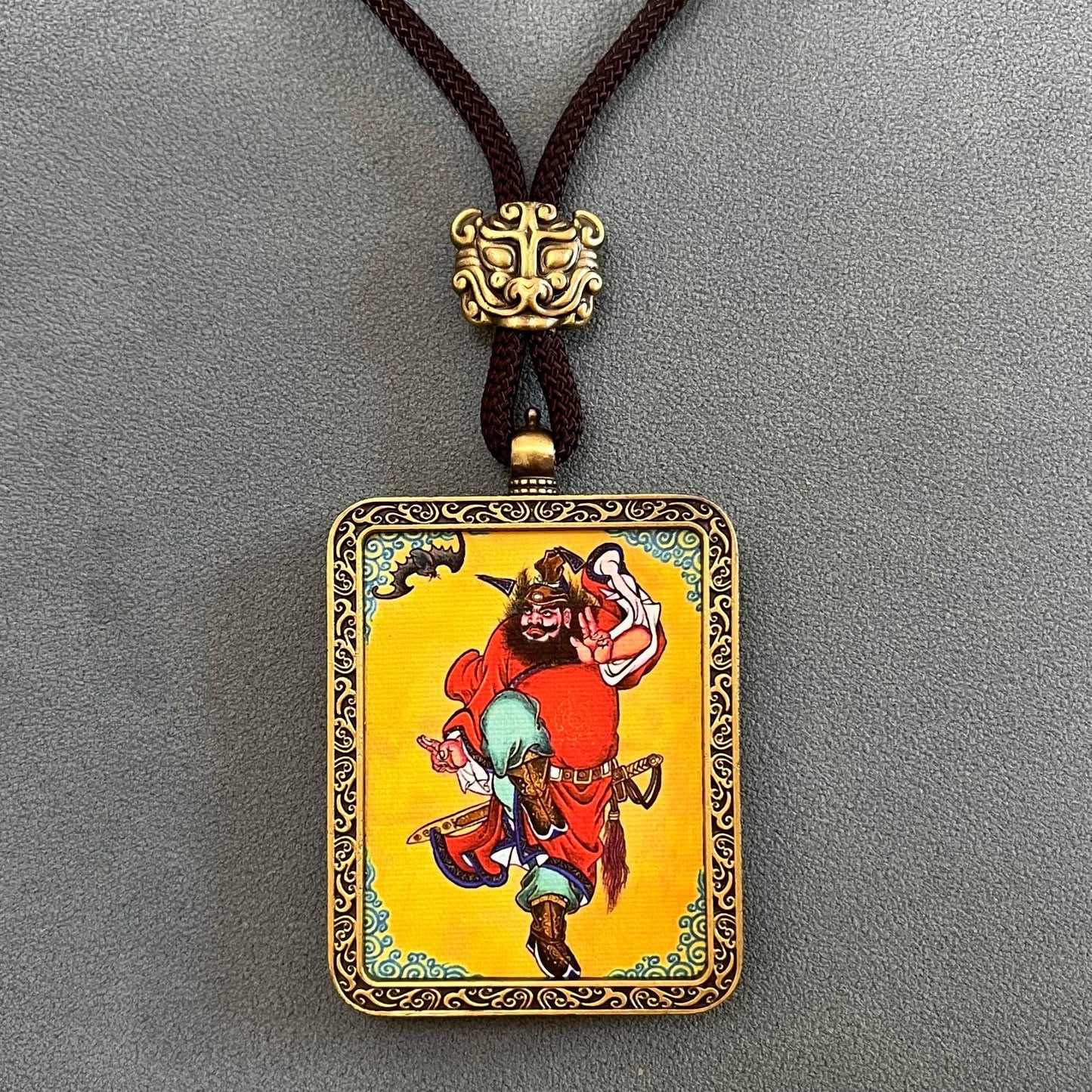 ZenHima Thangka Pendant Twelve Zodiac Eight Guardian Deities - ZENHIMA