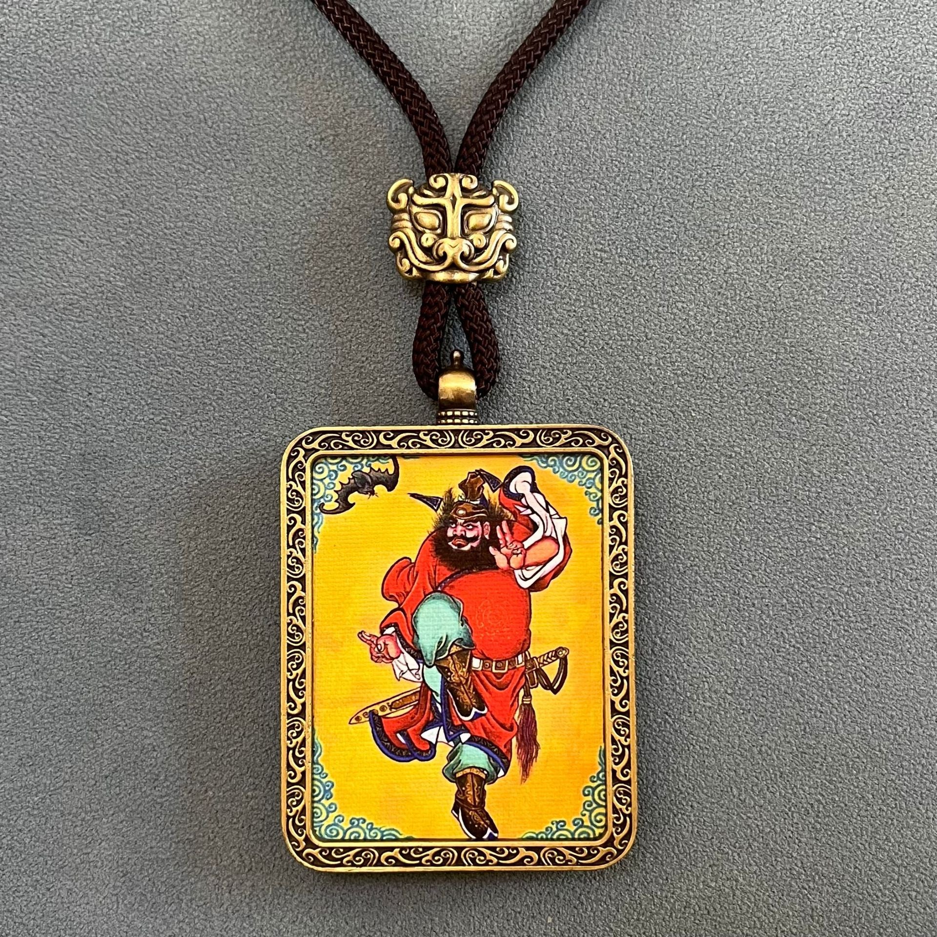 ZenHima Thangka Pendant Twelve Zodiac Eight Guardian Deities - ZENHIMA