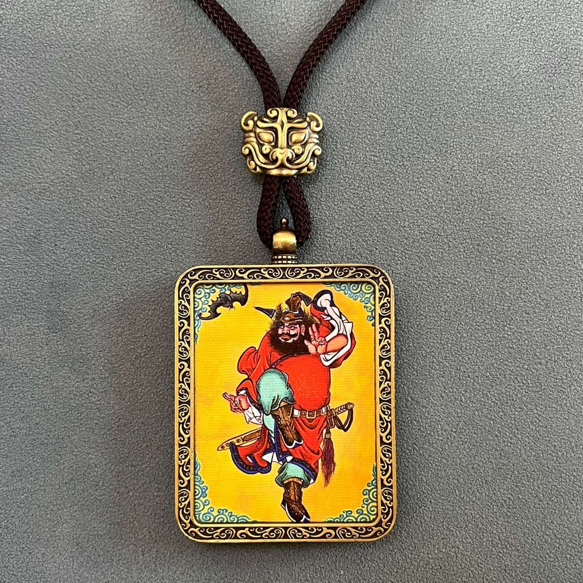 ZenHima Thangka Pendant Twelve Zodiac Eight Guardian Deities - ZENHIMA