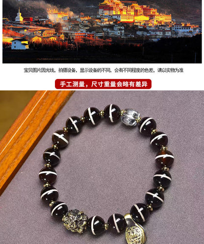 ZenHima Tibet's Natural Medicine Buddha Agate Bead Bracelet - ZENHIMA