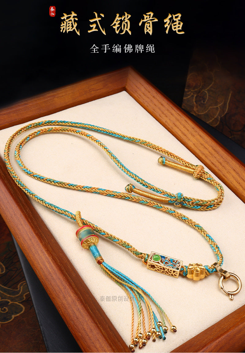 ZenHima Hand-crafted Tibetan Thangka Pendant Necklace - ZENHIMA