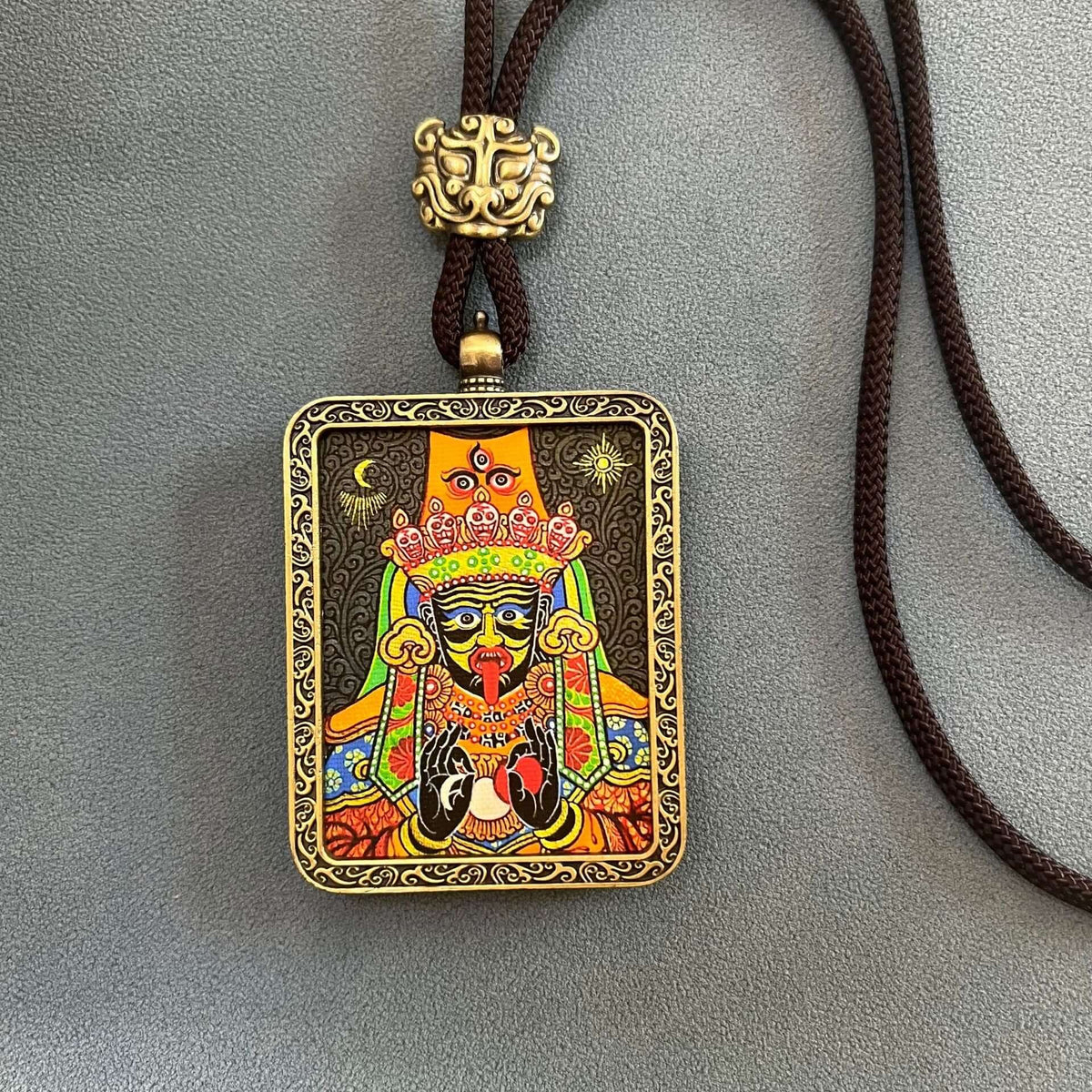 ZenHima Thangka Pendant Twelve Zodiac Eight Guardian Deities - ZENHIMA