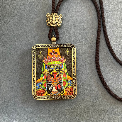 ZenHima Thangka Pendant Twelve Zodiac Eight Guardian Deities - ZENHIMA