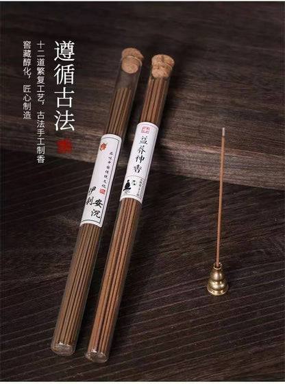 ZenHima Traditional Long Sandalwood & Agarwood Incense for Yoga & Home - ZENHIMA