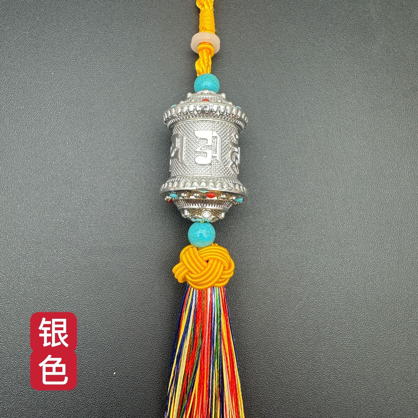 ZenHima Om Mani Padme Hum Bearing Prayer Wheel Pendant - ZENHIMA
