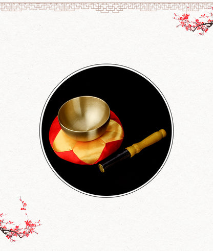 ZenHima Tibetan Yoga Meditation Instrument Copper Offering Bowl - ZENHIMA