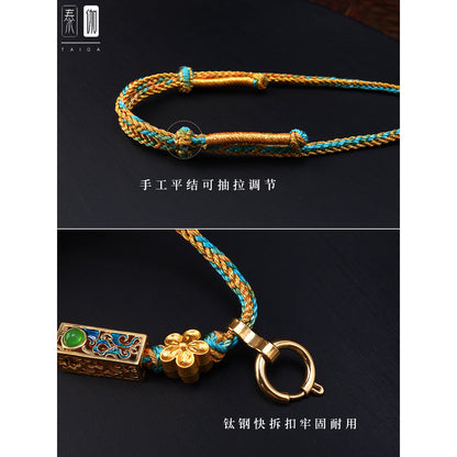 ZenHima Hand-crafted Tibetan Thangka Pendant Necklace - ZENHIMA