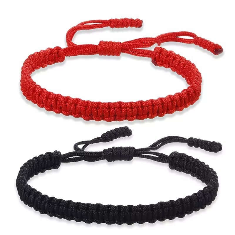 Tibetan Handmade Braided Vajra Knot Multicolor Lucky Bracelet - ZENHIMA