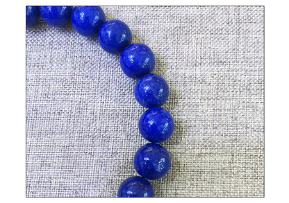 Lapis Lazuli Blue Bracelet Single Circle Crystal Bracelet